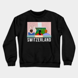 Switzerland Fans Crewneck Sweatshirt